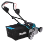 Preview: Makita 2x18V Akku Rasenmäher 46cm mit Radantrieb